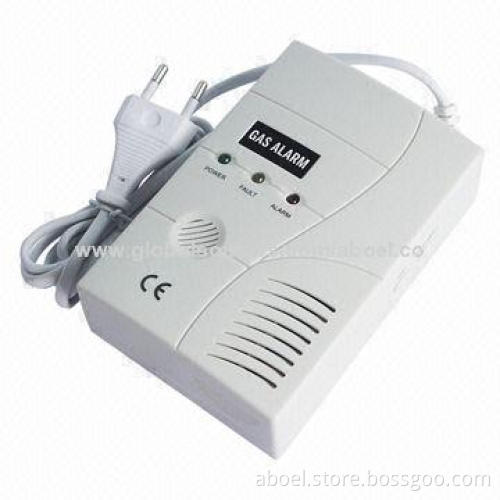 LPG Gas Leak Detector Alarm, EN50194 with 9V Battery Backup